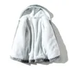 BOLUBAO Winter Cowboy Jackets Men Fur Warm Thick Cotton Hooded Parkas Casual Fashion Warm Coats Male 211124