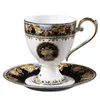 Luxury Europe Court Bone China Coffee Sets Creative Porcelain Cup Afternoon Tea Party Hotel Home Decor New Wedding Gifts