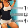 Kvinnors Latex Underbust Waist Trainer Shapewear Cincher Corset Body Shaper Steel Bone Bantning Vest Plus Size Girdle Belt
