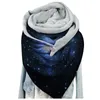 Sjaals mode vrouwen schattige kat print sjaal hijabs vrouwelijke dame retro multifunctionele sjaal knop femme wraps foulard bufand