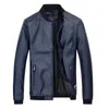 2021 neue frühling und herbst Leder PU Jacke Männer Casual Outwear Mantel Windjacke Motorrad Leder Jacken Männlichen P0813