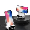 15W Krzesło Wireless Charger Desktop Uchwyt na telefon komórkowy Góra Qi Szybkie ładowanie dla iPhone 13 12 Pro Max Mini iPad Samsung Huawei