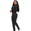 Nouveau grande taille deux pièces femme survêtements ensemble pantalons et haut femmes vêtements décontracté 2 pièces tenue costume de sport costumes de jogging survêtements combinaisons 532