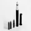 YouPin Kaco Brio preto / branco caneta de fonte com saco de tinta caixa de caixa de saco de armazenamento 0.3mm Nib metal caneta de inking para escrever caneta de assinatura Y200709