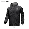 Männer Herbst Winter plus Größe 5XL Jacke Mit Kapuze Winddicht Lose Sport 100% Nylonjacke Hong Kong Version Werkzeugmaschine Windjacke 210923