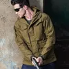 Мужские куртки армии поля тактическая куртка мужчины водонепроницаемая ветровка Rip-Stop Swat камуфляж военные мульти-карманы зимнее пальто S-2XL