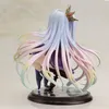 ジャパンアニメノーゲームなしライフ17 PVCシロロリータロリアクションフィギュアトイズコレクションシロモデルデコレーションガールズフィギュアY07265850310