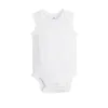 5 PCS/LOT Newborn Baby Clothing Summer Sleeveless Baby Boy Girl Clothes 100% Cotton White Kids Baby Bodysuits & Jumpsuits 210315