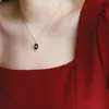 RHYSONG Titanio con 18k Oro Retro Joyería Declaración Cuello Barroco Cuadrado Mini Cuentas En Sidde Colgante Collar Largo Para Mujeres Q0531