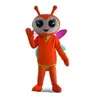 Halloween firefly Mascot Costume High Quality customize Cartoon glowworm Anime theme character Carnival dults Birthday Party Fancy Outfit