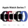 Silicone link loop Magnetic strap For apple watch band 44mm 40mm iWatch series7 6 SE 5 4 3 2 1 Sport Rubber bracelet 42mm 38mm New