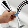 Küchenarmäuren Universal Wasser Wasserhahn Einstellbarer Druck 360 Grad Drehung Kopfkopfsparende Duschdüsenadapter
