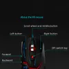 IMICE X8 Gaming Mouse Wired Luminous Adjustable DPI LED Wired Mouse for PC Laptop Computer Wired Gaming Mouse Computer Accessory