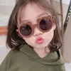 아이 선글라스 만화 곰 모양 소녀 아이들 태양 안경 원형 거리 비트 안경 귀여운 아기 음영 안경 UV400 20pcs