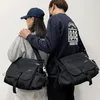 Sac à bandoulière japonais Ins, marque de mode sauvage, sac messager de grande capacité, coréen Harajuku Style sombre, outillage fonctionnel pour Couple