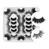 18 Pairs 25mm Faux Mink Hair False Eyelashes 8D Fluffy Eye Lashes Extensions in 6 Editions HOT01