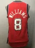 2011 Deron Williams New Jersey Swingman Red Basketball Jersey Stickerei Beliebiger Name Nummer XS-5XL 6XL