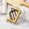 Designer-Card Holders Casual Ladies Holder Multi Slots Coin Purses For Women Anti-degaussing Driver License Clip Compact