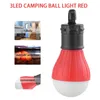 Emergency Lights Portable Soft Light Outdoor Hanging LED Camping Tent Lighter Bulb Fishing Lantern Lamp Wholesale Battery Type