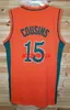 Men Women Youth #15 DeMarcus Cousins Rattlers Basketball Jersey (Home) Custom Throwback Retro High School Any Number Name Ncaa XS-6XL