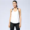 Kvinnors sportkläder Gym Tshirt Yoga Top Vest Sleeveless Running Shirt Dry Fit Running Workout Clothess Sexig Tank Tops T200605