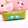 student cute pencil case zipper pencil bag kids student school stationery storage bag lovely pen pencil box bags pouch student writing pouch