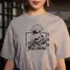 Homens camisetas Jujutsu Kaisen Imprimir camiseta Homens Hip Hop Casual Tshirt Harajuku Kawaii Dos Desenhos Animados T-shirt Gráfico Satoru Gojo T-shirt Unisex Tops