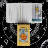 Orijinal Tarot Kartları Kehanet Kehaneti Güverte İngilizce Sürüm Eğlence Kurulu Oyunu 78 Sayfalar / Kutu