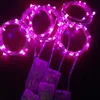 LED String Wodoodporny Wróżki Light CR2032 Zasilany Bateryjnie LED Mini Christmas Light Copper Wire String Light Do Wedding Xmas Garland Party