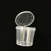 1oz caixa descartável porção plástica copo condimento molho lanche suflê molho, gelatina tiro copos de embalagem de recipientes DH5885