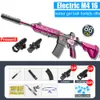 Gun de pistola de agua de agua eléctrica M416 HK 416 Gel de seguridad Bola de bolas Al aire libre Sniper Sniper Arma de armas Juguetes para niños H0913