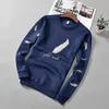 Men's t-shirts brand Casual Tops Men's spring autumn long sleeve print fashion T-shirt Pure Hip hop jumper plus size 3XL T200427