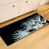 Zeege Caçador Anti Slip Chão de Cozinha Longo Retangle Área Tapete para sala de estar absorvente corredor tapetes de cabeceira y200527
