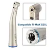 NSK TI-MAX X25L HANDPINE Dental Contra Ângulo Blue 1: 1 com fibra óptica 4 água pulverizador de baixa velocidade de polimento direto