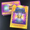 Angel Responde OraCles S Novo Tarô Inglês para Família Amigo Festa Jogando Card Deck Jogos Entretenimento