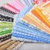 Chainho,60pcs/Lot,Colorful Thin Plain Cotton Fabric Patchwork For DIY Quilting& Sewing,Small Size Bundle Tissue Tela Material 210702