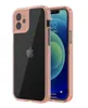 2-in-1 transparente, klare, weiche TPU-PC-stoßfeste Handyhüllen für iPhone 13 12 11 Pro Max Mini XR XS X 8 7 Plus