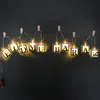 Party Decoration 2M LED Eid Mubarak Decor DIY Garland String Lights Ramadan Decoraties Islamitisch Moslim Festival van Fast-Breaking Family Orna