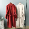 Kadın Trençkotları 2022 Kadın Palto Pamuklu Yastıklı İnce Uzun Giysiler Üst üstü Gevşek Kore hırka Kadın Palto