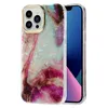 Shell Marmeren Patroon Telefoon Gevallen voor iPhone 13 12 11 PRO X XS MAX XR 7 8 Plus High-Fashion Luxe Elegante Ultradunne Hoogwaardige Schokbestendige Kleur Contrast Mannen Dames Case