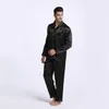 Men's Pajama Set Male Silk Nightgown Adult Pajamas Sleepwear Modern Style Men Soft For Sleeping