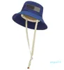 패션 모자 여성 디자이너 양동이 모자 모자 모자 여름 평면 모자 고급 디자이너 태양 모자 야구 모자