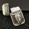 Novo Criativo Embossed Bull Bull Tocha Isqueiro Flama À Prova de Vento Mini Cigarro Tubulação de Cigare Lighter Jet Butano Inflado Men Bar Bar Fumando Presente de Brinquedo