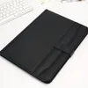 A4 File Organizer Portfolio Folder Document Bags PU Leather Notepad Multi-function Card Holder Pen File Clip Calculator Memo 370 V2