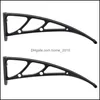 Fencing Trellis Gates 2Pcs Outdoor Balcony Awning Support Bracket Door Window Eaves Hold
