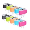 5V 31A 3 Usb Ports Eu US Ac Home Wall Charger Power Adapter plug For Samsung s8 s9 s10 htc iphone 12 13 14 andriod phone9223198