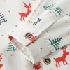 Nieuwe ontwerppatroon afdrukken kinderen jongens kerst shirts katoen lengte-mouwen-shirts voor 3-12 jaar dikke warme warme 210306