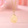 Floral Sterling Sier Women Gold Plated Vermeil Necklac