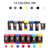 5ml Inchiostro per tatuaggi Pigmento Body Art Multicolori Kit per tatuaggi Vernici di bellezza professionali Trucco Forniture per tatuaggi Sopracciglio semipermanenteScouts