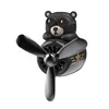 New style Little Bear Pilot Car Air Freshener perfume Automobile Outlet Interior Perfume Clip Fragrance Ornament Accessories